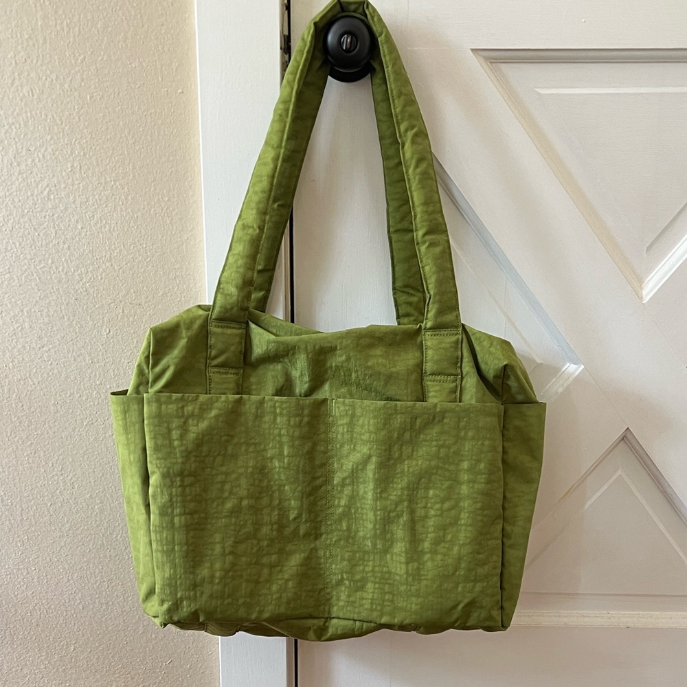 Baggu Small Cloud Carryon - Green Juice